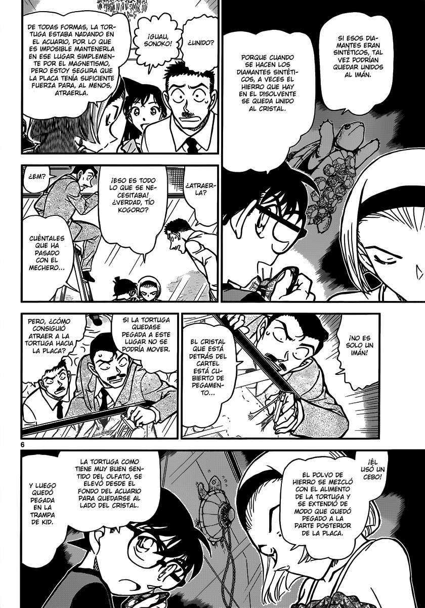 Detective Conan Capítulo 830 - Página 6 en español