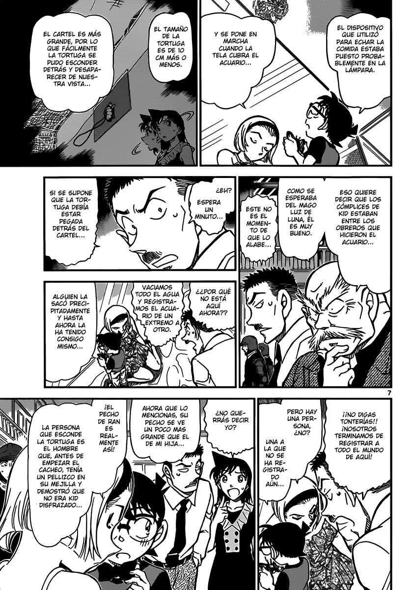 Detective Conan Capítulo 830 - Página 7 en español