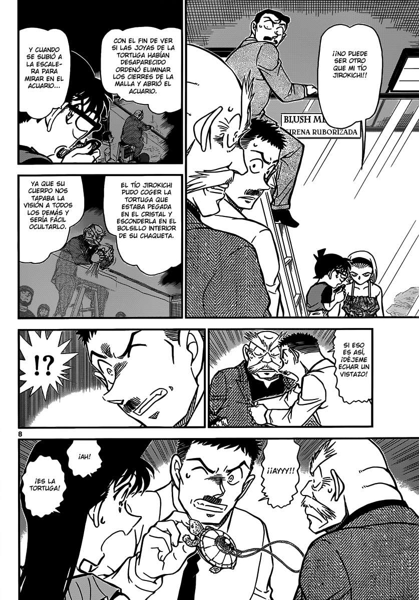 Detective Conan Capítulo 830 - Página 8 en español
