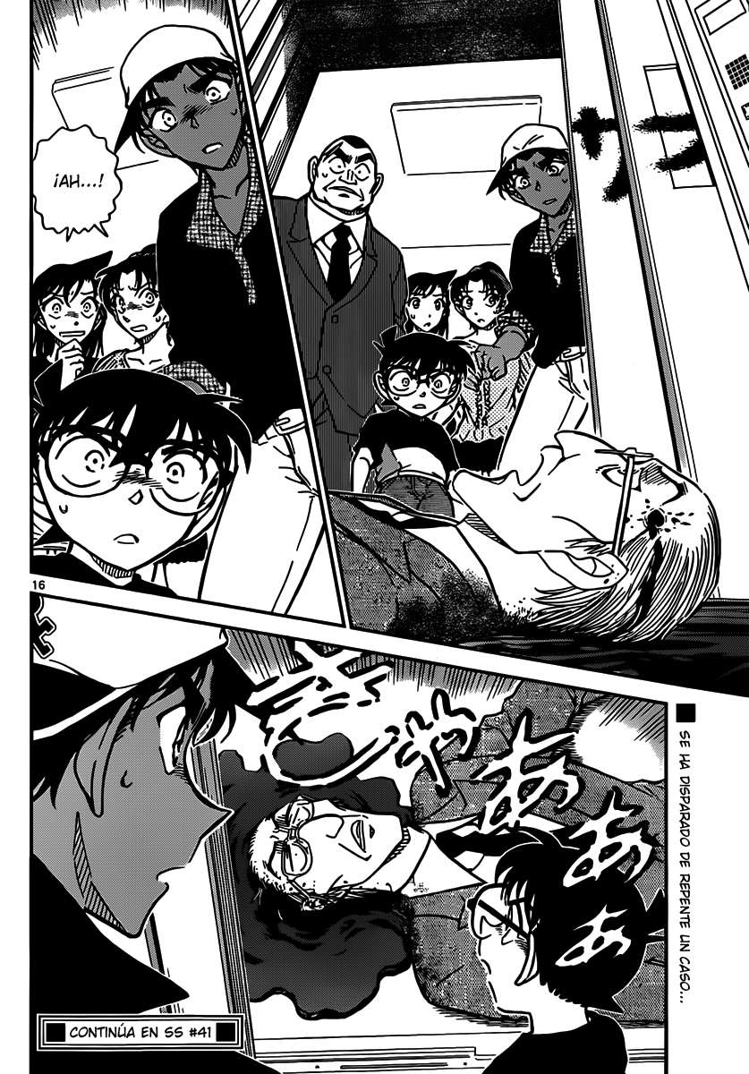 Detective Conan Capítulo 831 - Página 16 en español