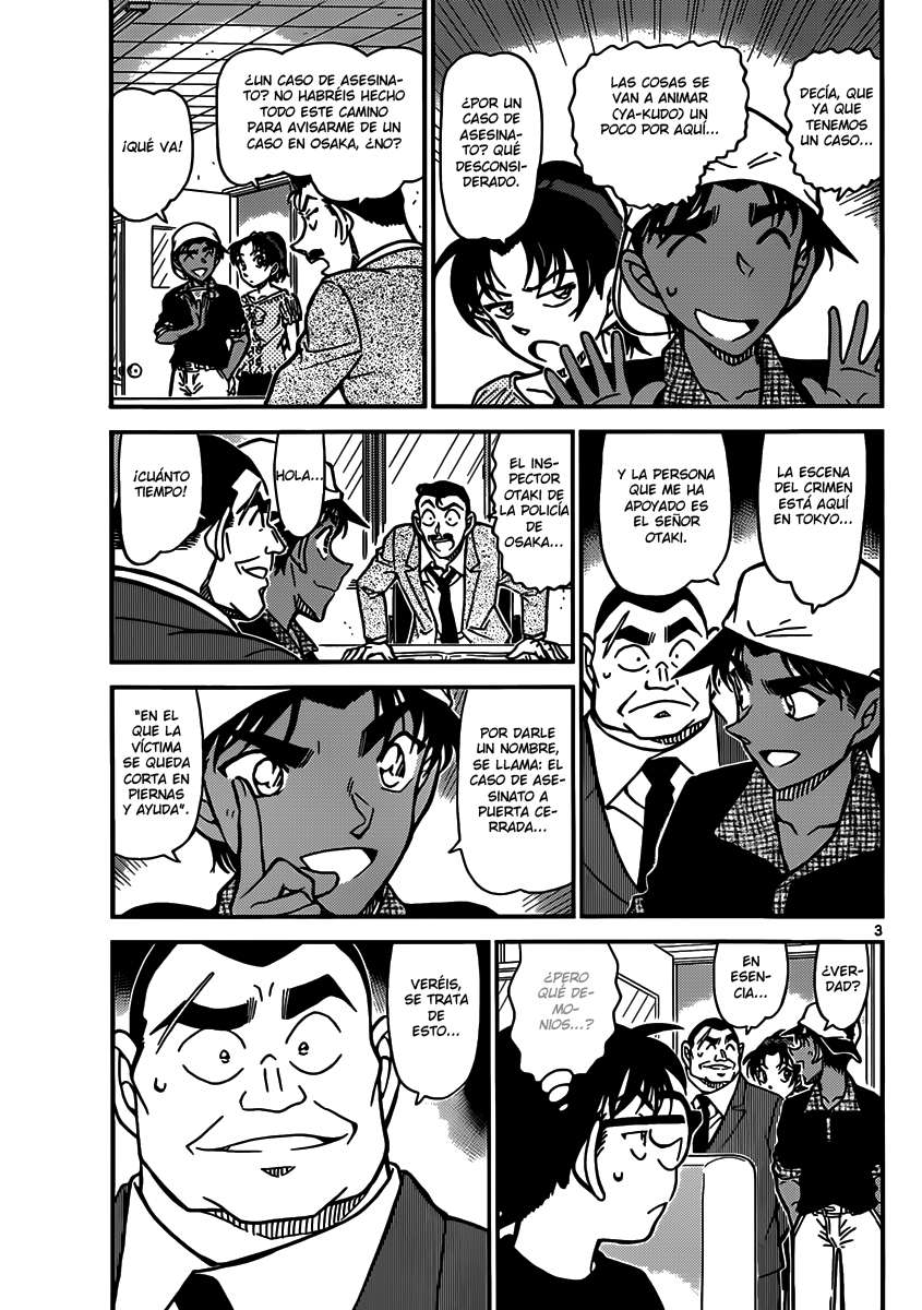 Detective Conan Capítulo 831 - Página 3 en español
