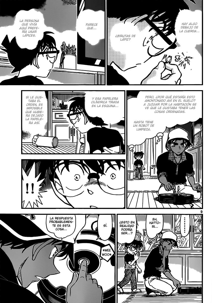 Detective Conan Capítulo 831 - Página 9 en español