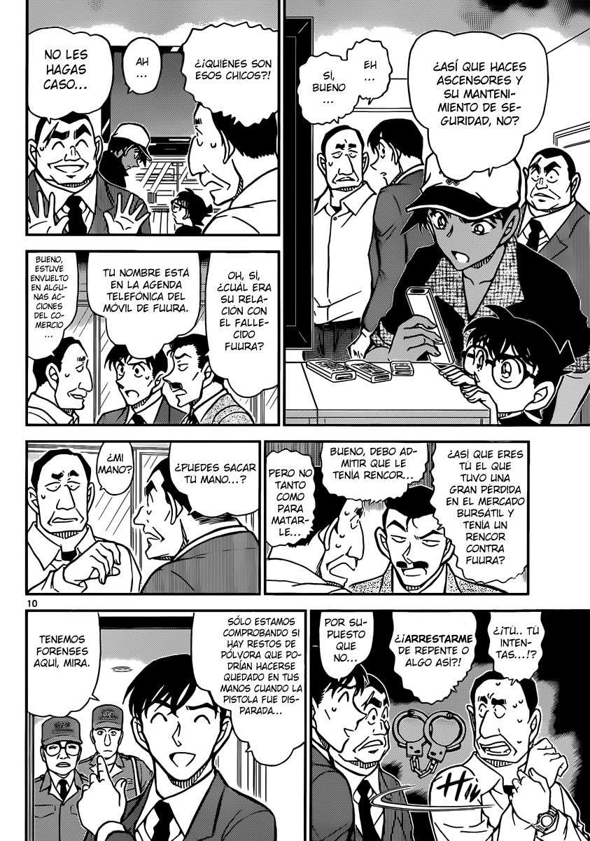 Detective Conan Capítulo 832 - Página 10 en español