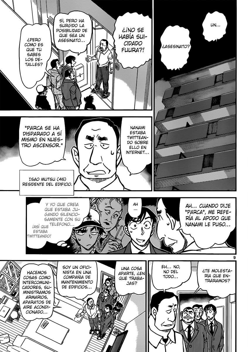 Detective Conan Capítulo 832 - Página 9 en español