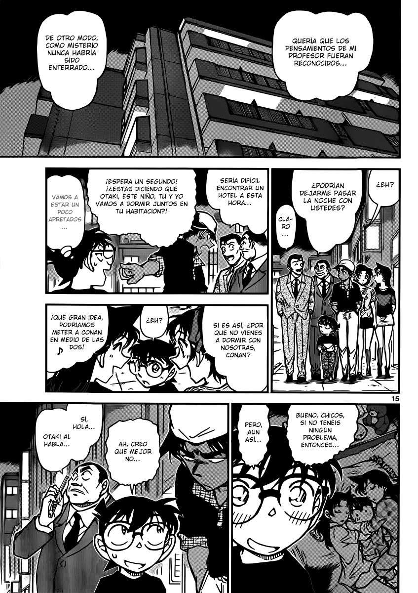 Detective Conan Capítulo 833 - Página 15 en español