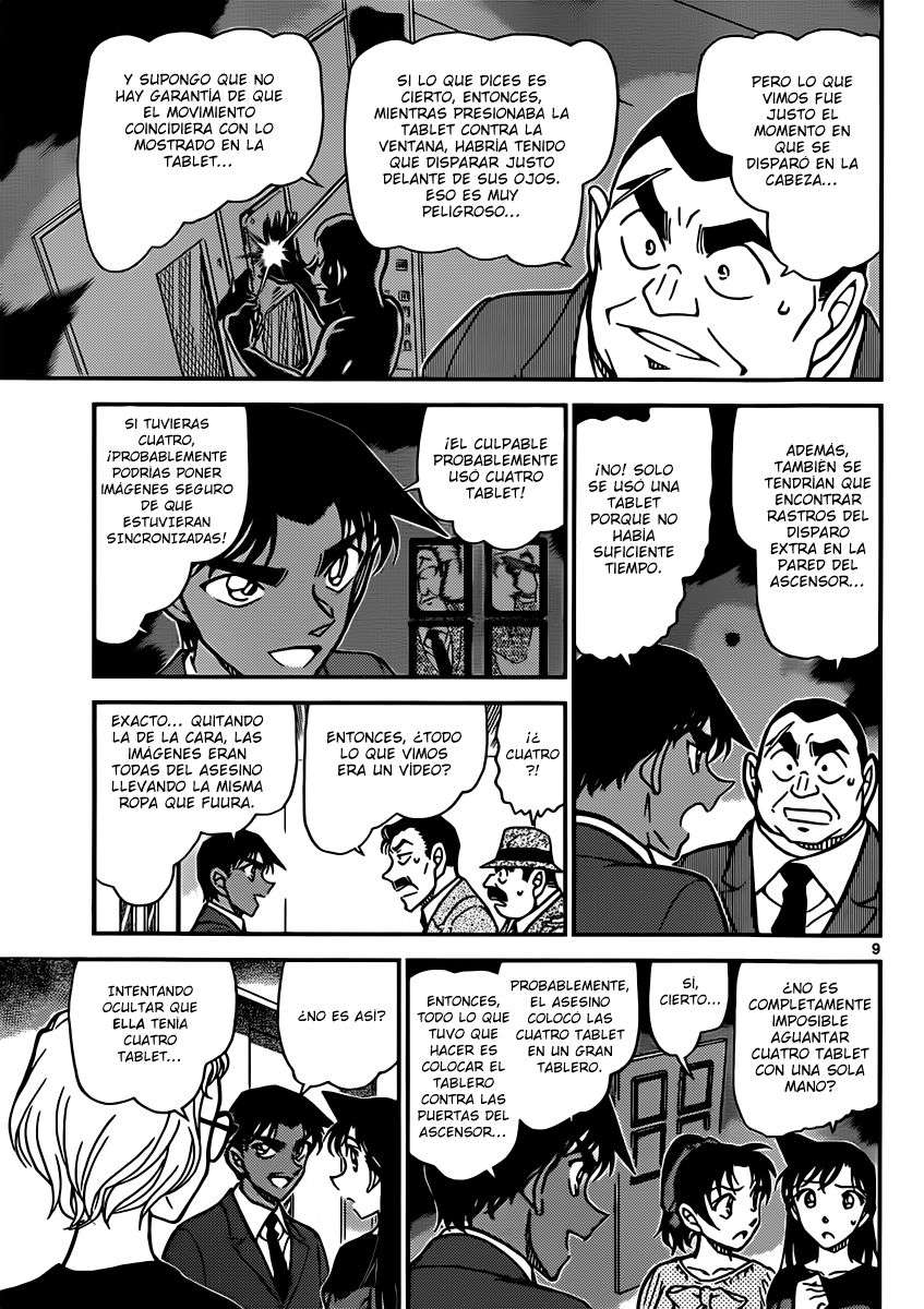 Detective Conan Capítulo 833 - Página 9 en español