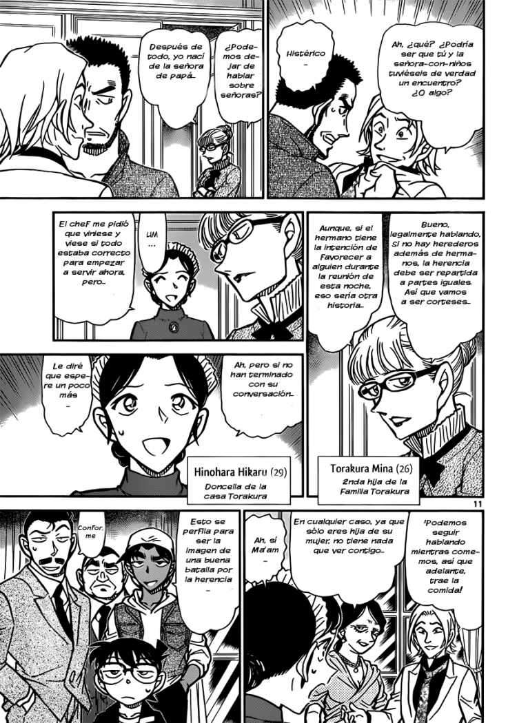 Detective Conan Capítulo 834 - Página 11 en español