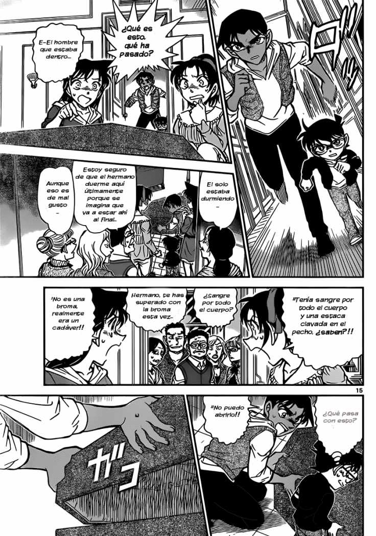 Detective Conan Capítulo 834 - Página 15 en español