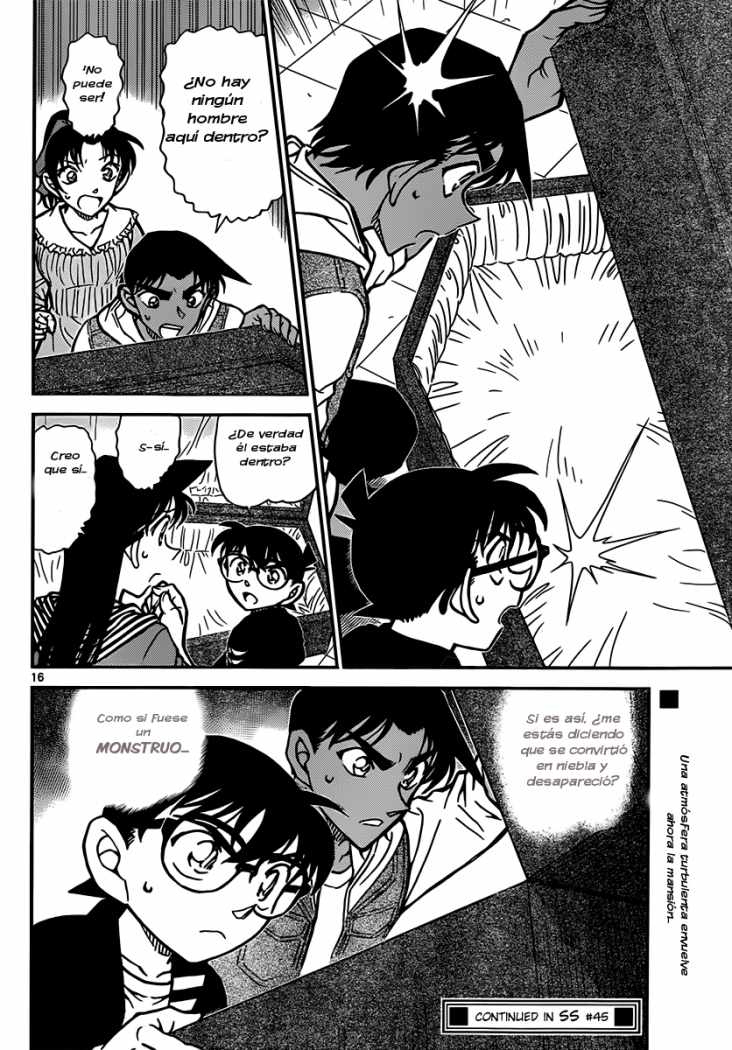 Detective Conan Capítulo 834 - Página 16 en español
