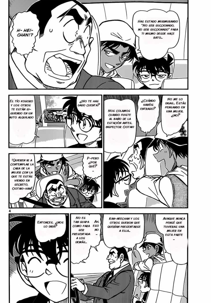 Detective Conan Capítulo 834 - Página 4 en español