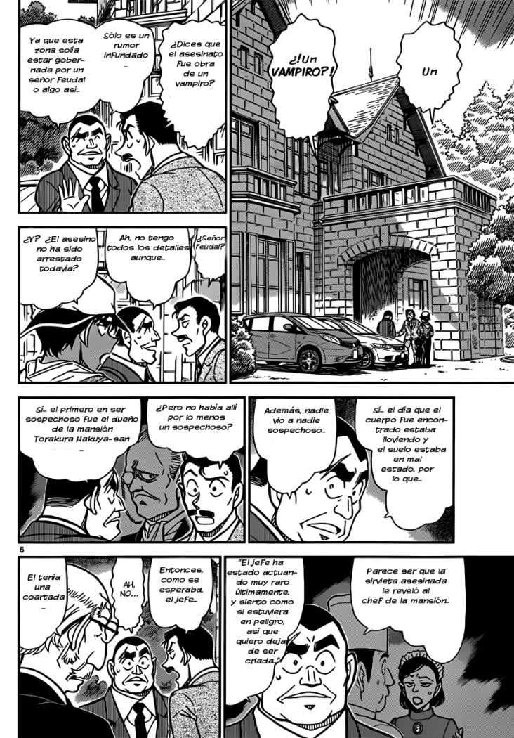Detective Conan Capítulo 834 - Página 6 en español
