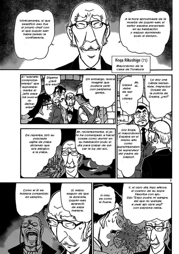Detective Conan Capítulo 834 - Página 7 en español
