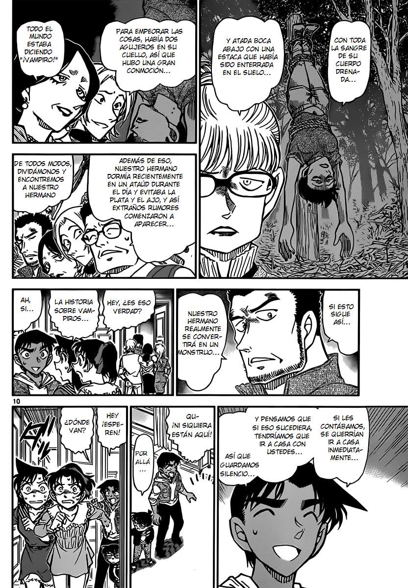 Detective Conan Capítulo 835 - Página 10 en español