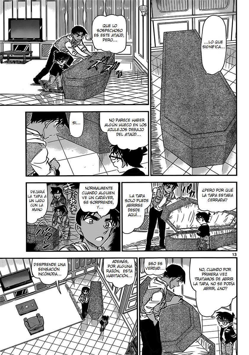Detective Conan Capítulo 835 - Página 13 en español
