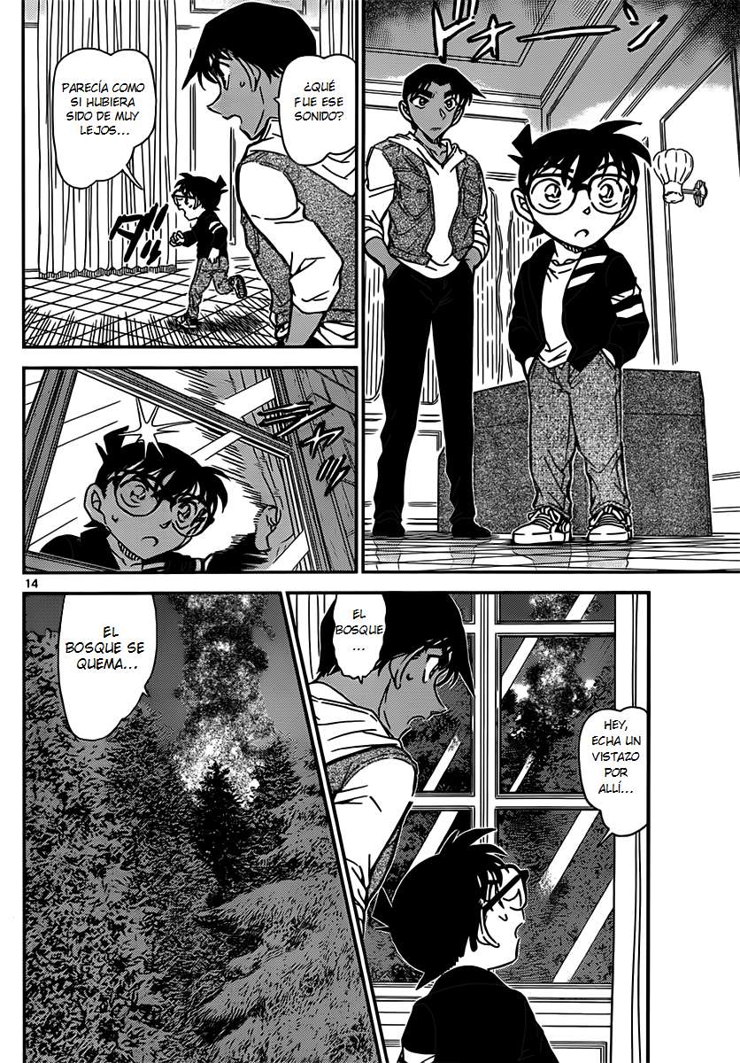 Detective Conan Capítulo 835 - Página 14 en español
