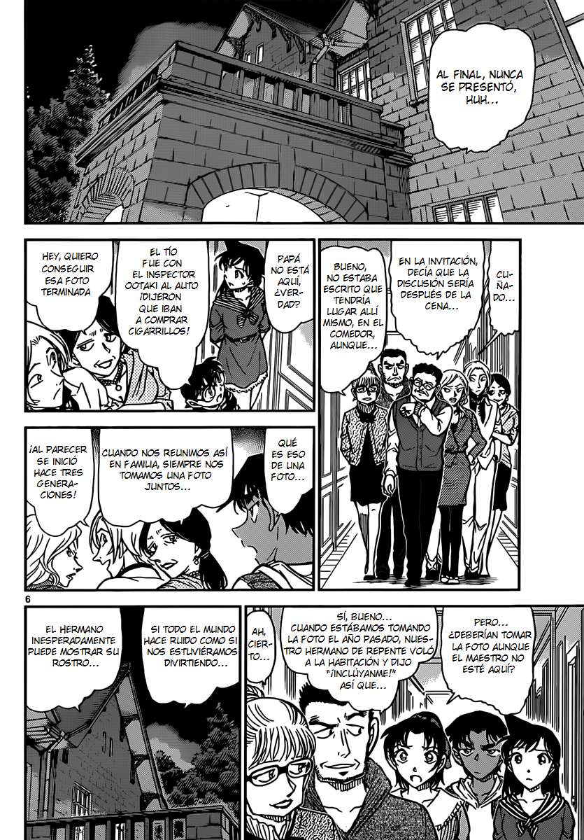 Detective Conan Capítulo 835 - Página 6 en español