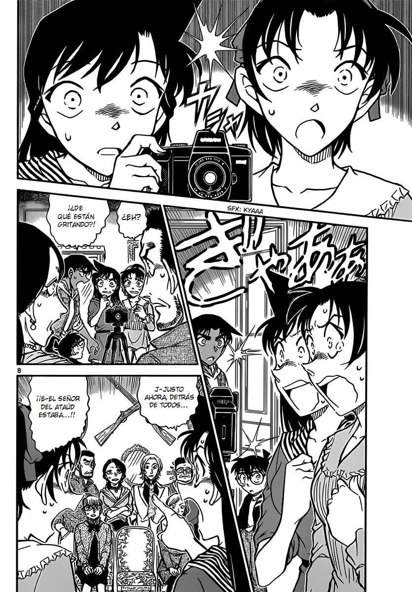 Detective Conan Capítulo 835 - Página 8 en español