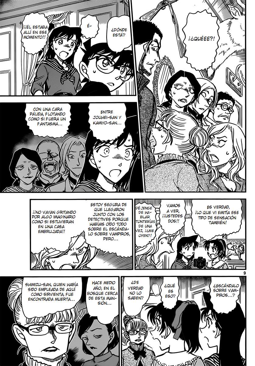 Detective Conan Capítulo 835 - Página 9 en español