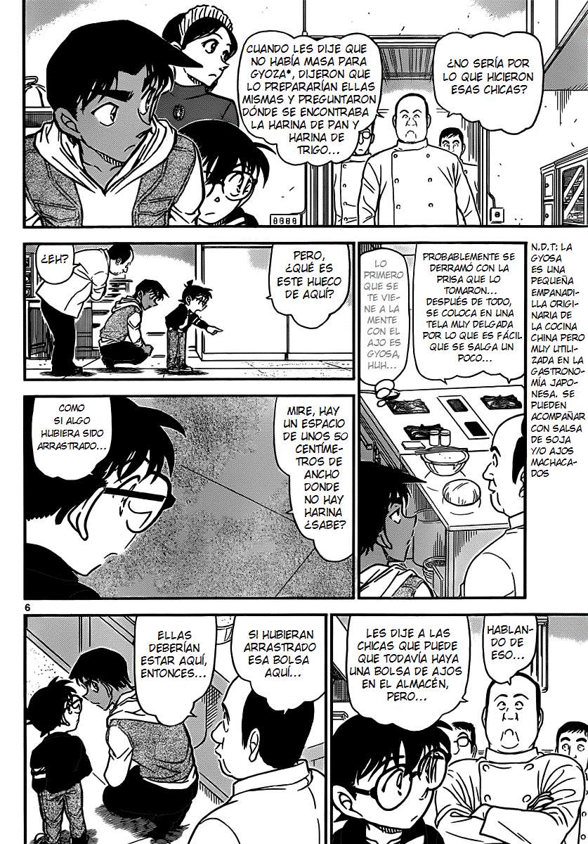 Detective Conan Capítulo 836 - Página 6 en español