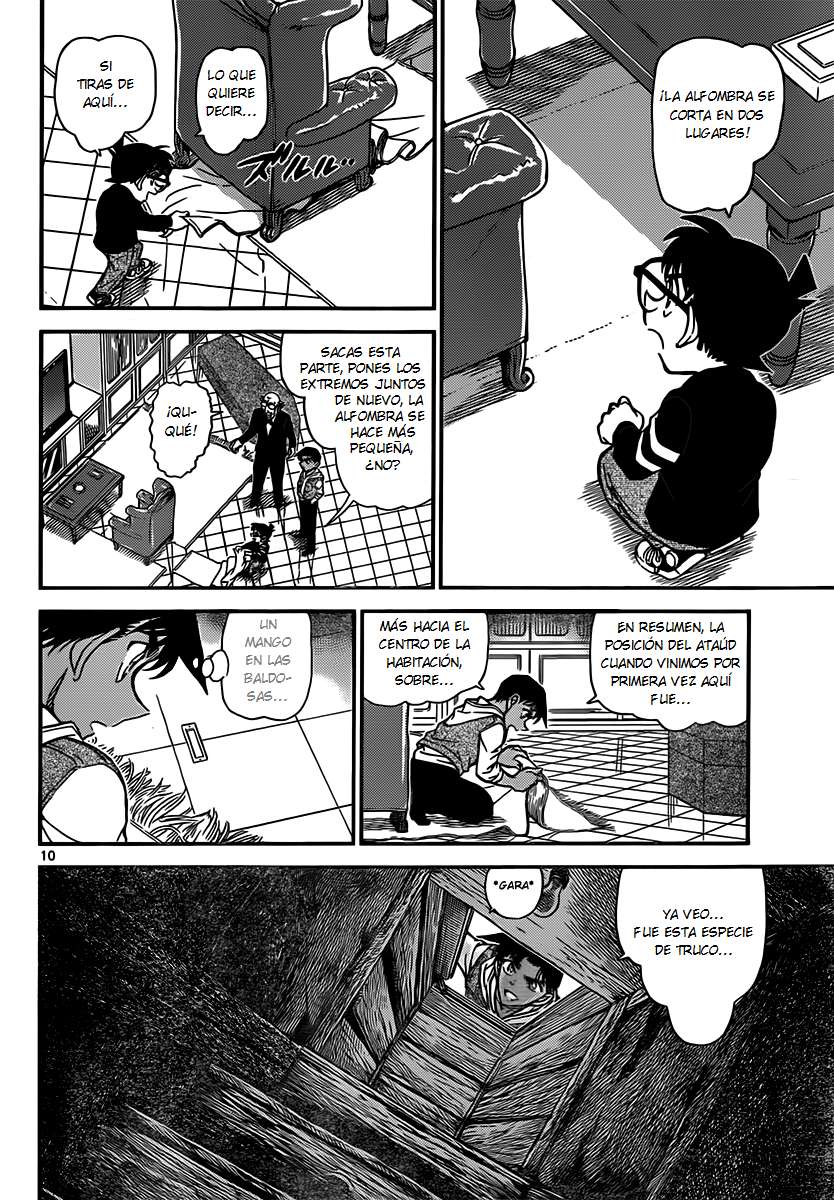 Detective Conan Capítulo 837 - Página 10 en español