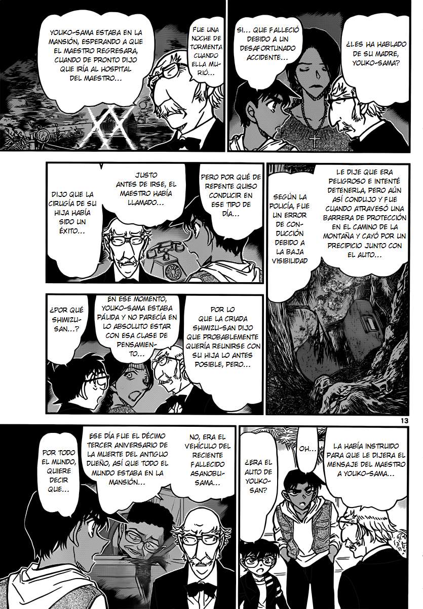 Detective Conan Capítulo 837 - Página 13 en español