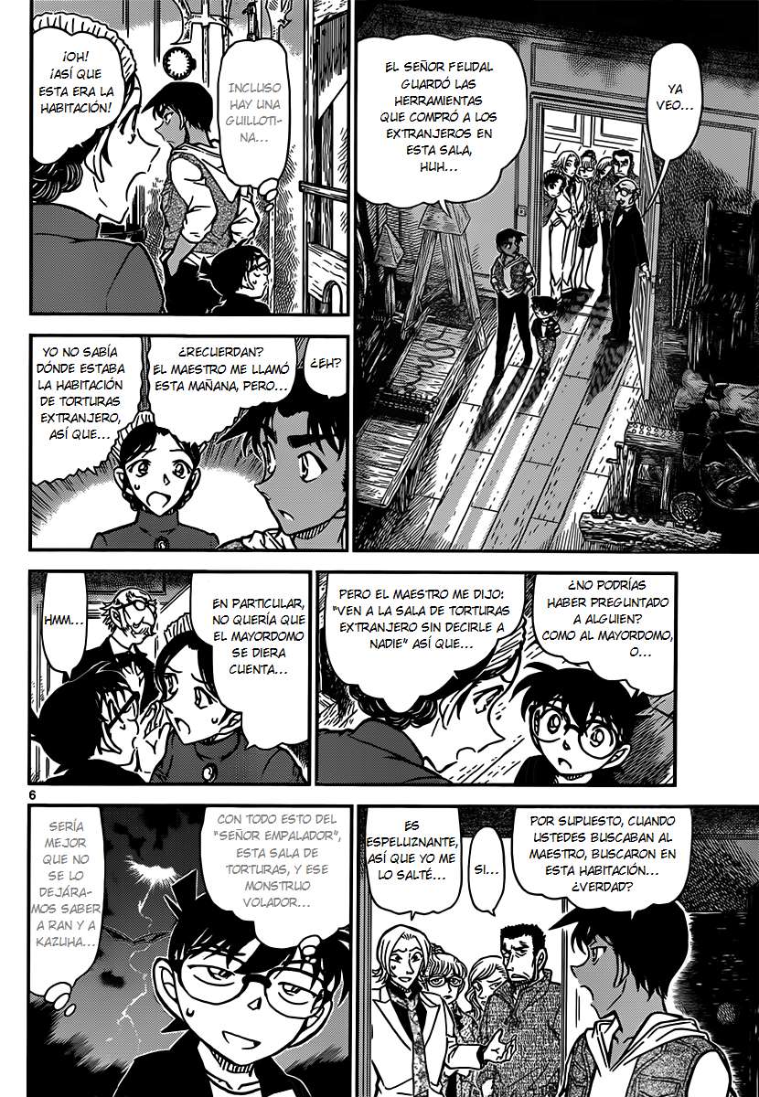 Detective Conan Capítulo 837 - Página 6 en español