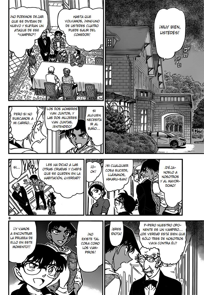 Detective Conan Capítulo 837 - Página 8 en español