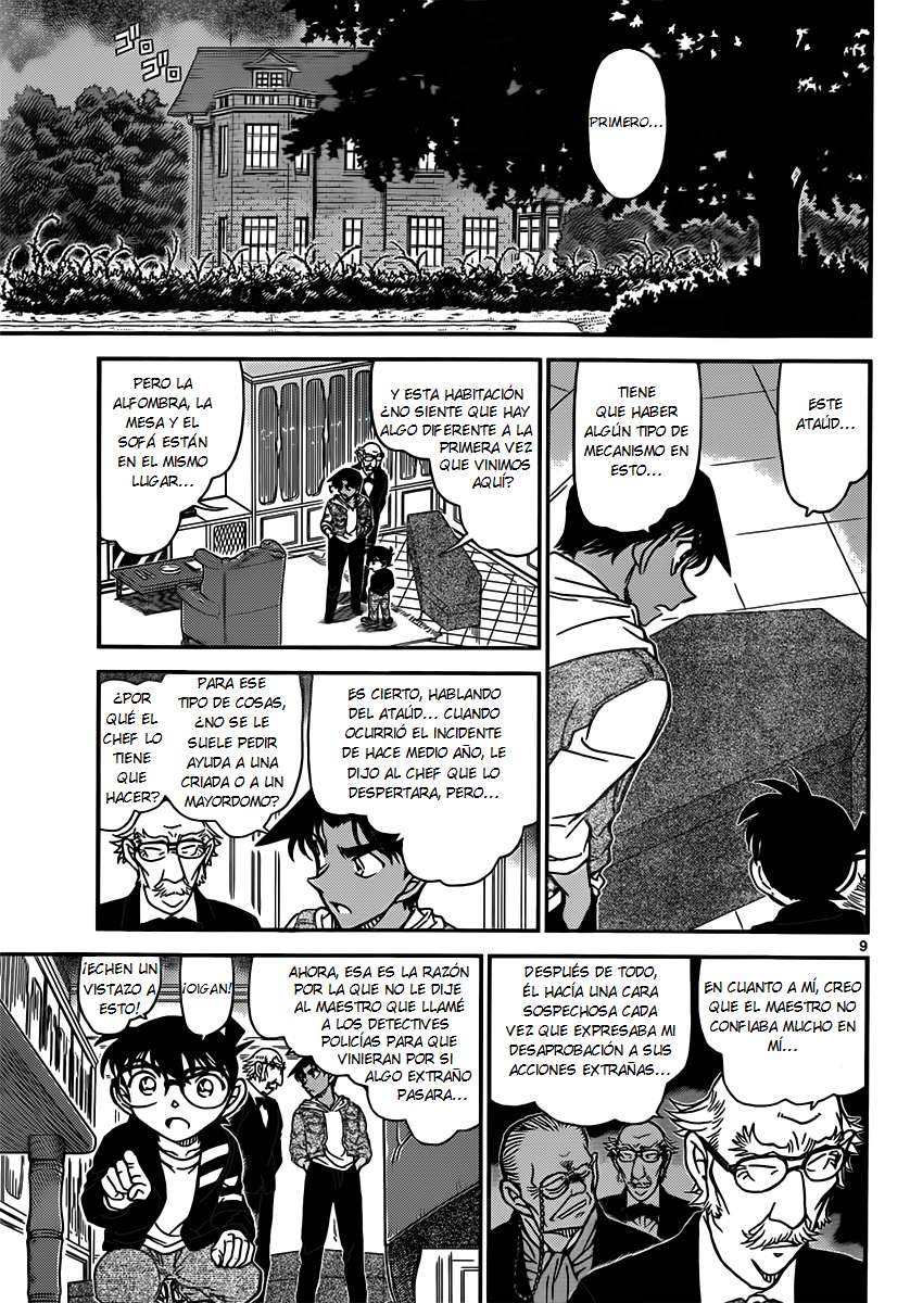 Detective Conan Capítulo 837 - Página 9 en español