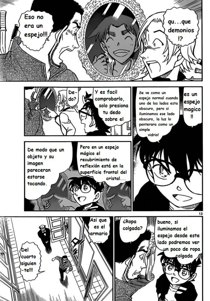 Detective Conan Capítulo 838 - Página 13 en español