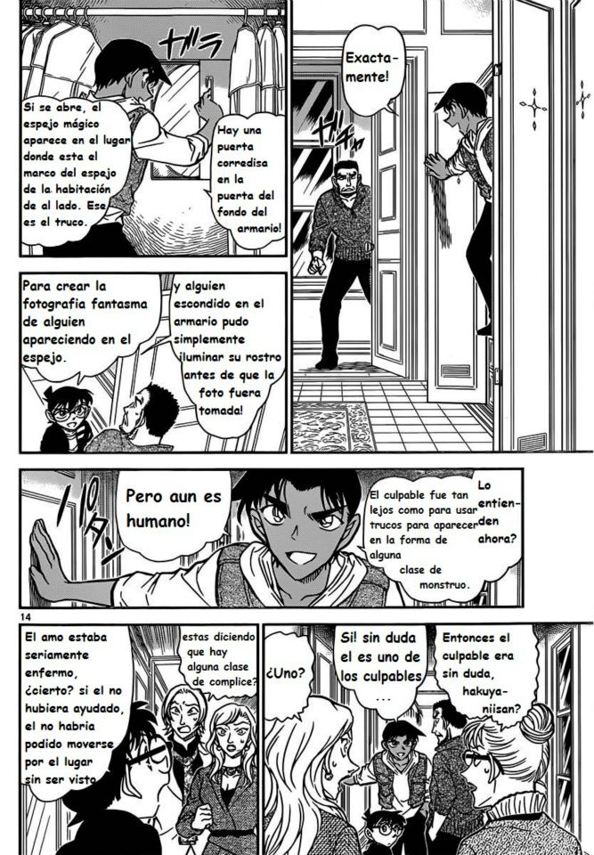 Detective Conan Capítulo 838 - Página 14 en español