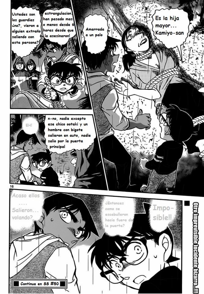 Detective Conan Capítulo 838 - Página 16 en español
