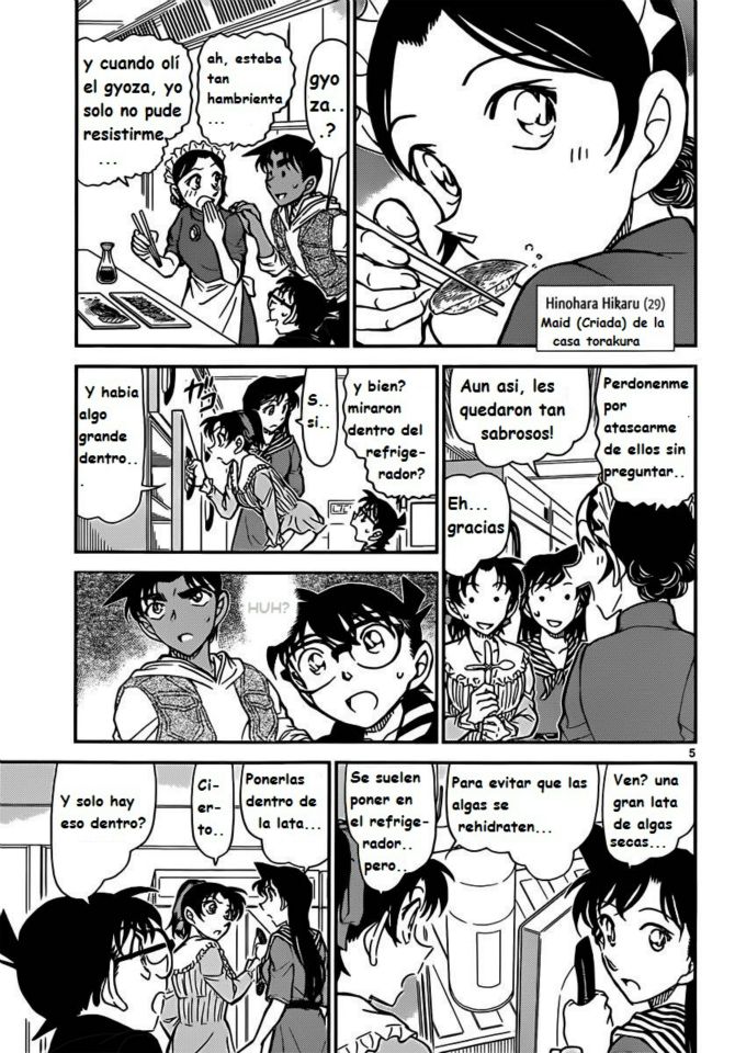 Detective Conan Capítulo 838 - Página 5 en español