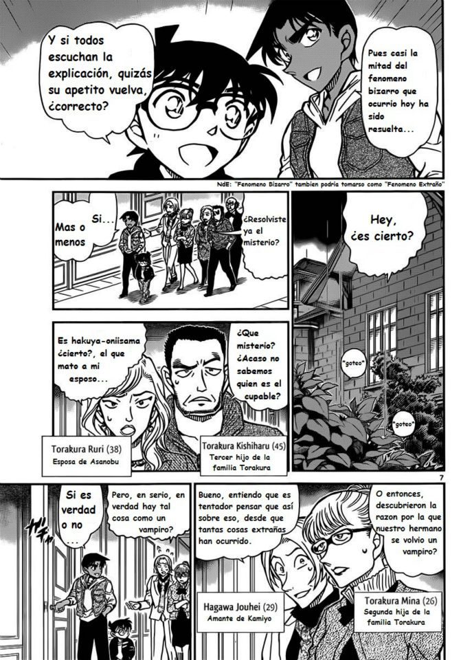 Detective Conan Capítulo 838 - Página 7 en español