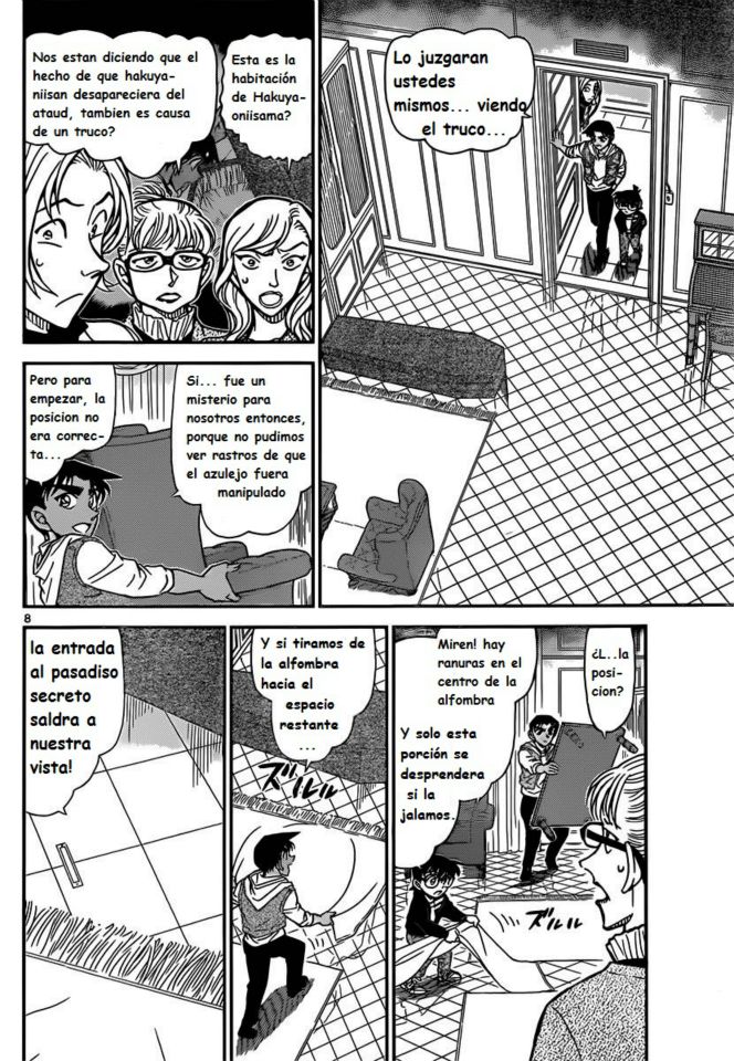 Detective Conan Capítulo 838 - Página 8 en español