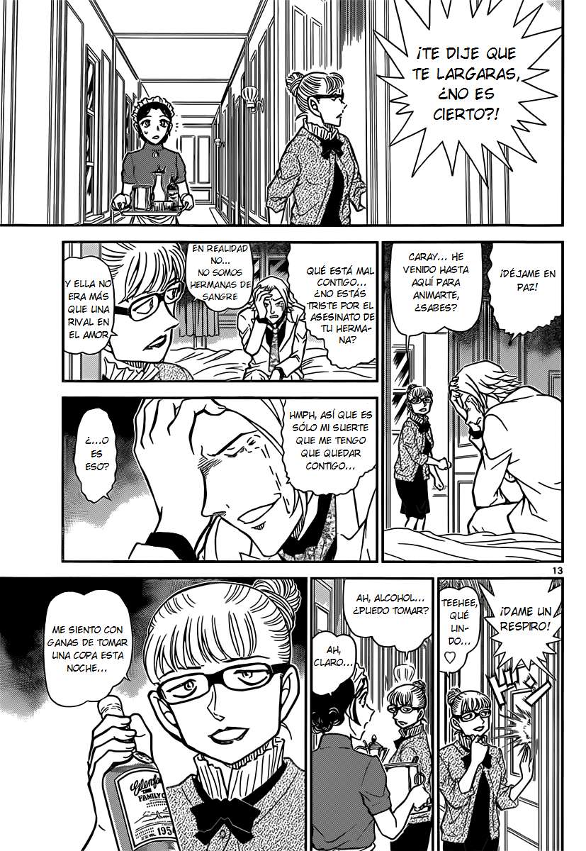 Detective Conan Capítulo 839 - Página 13 en español