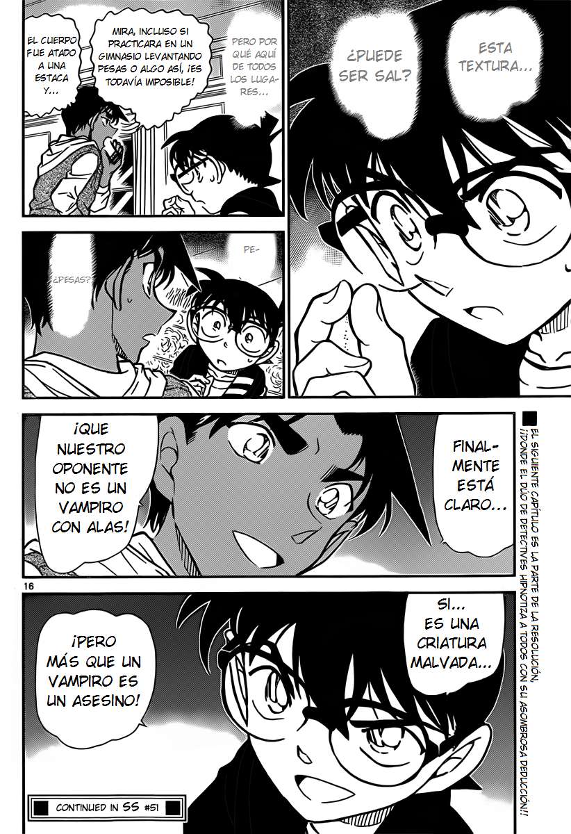 Detective Conan Capítulo 839 - Página 16 en español