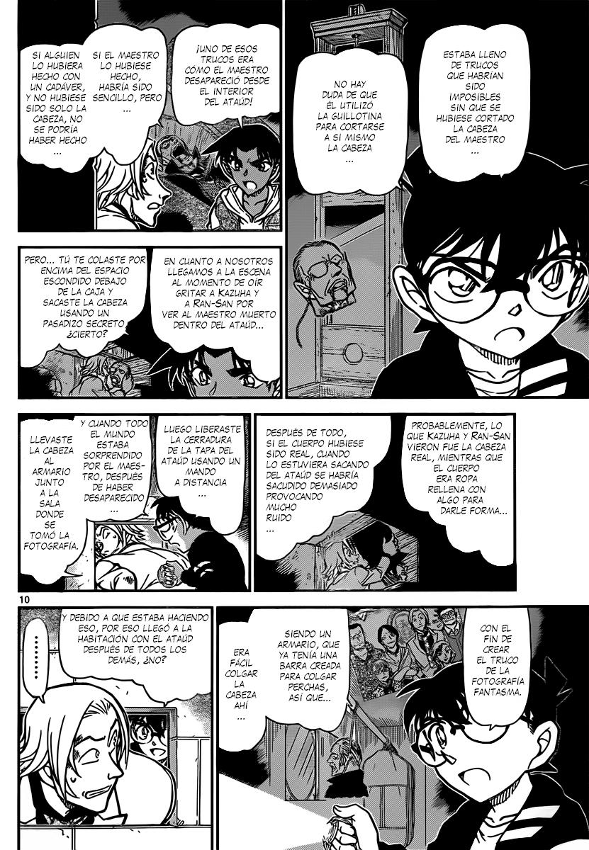Detective Conan Capítulo 840 - Página 10 en español