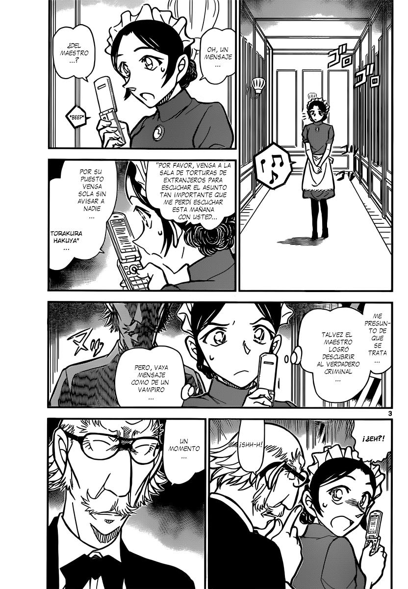 Detective Conan Capítulo 840 - Página 3 en español