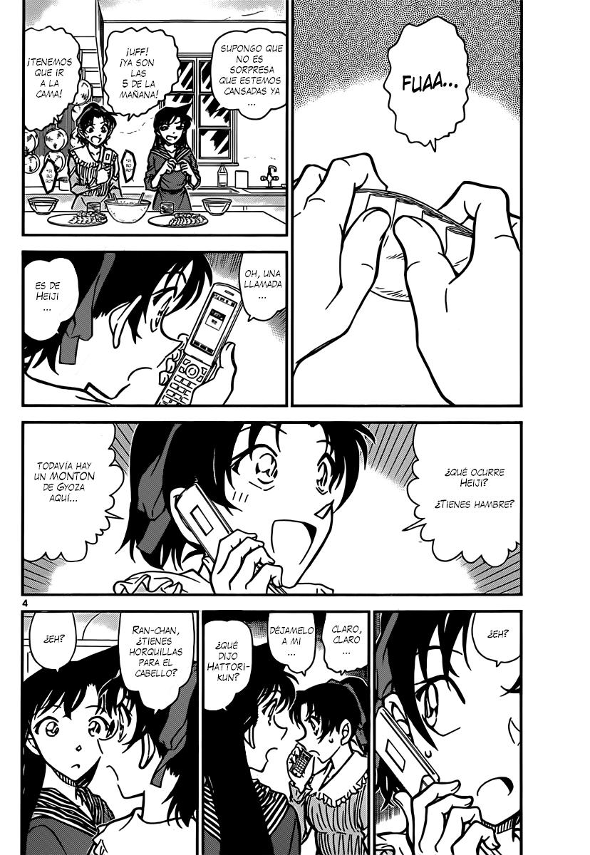 Detective Conan Capítulo 840 - Página 4 en español