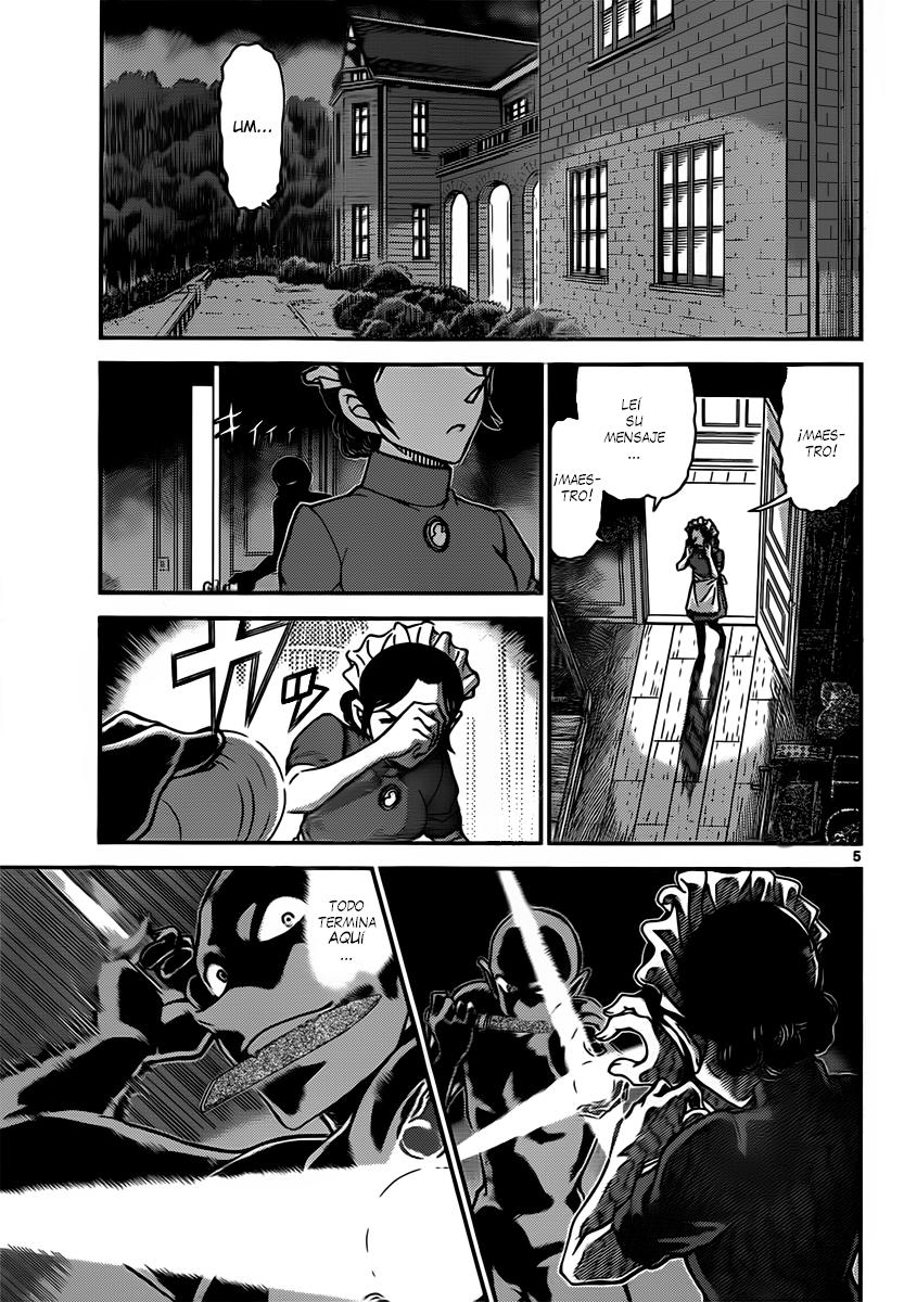 Detective Conan Capítulo 840 - Página 5 en español