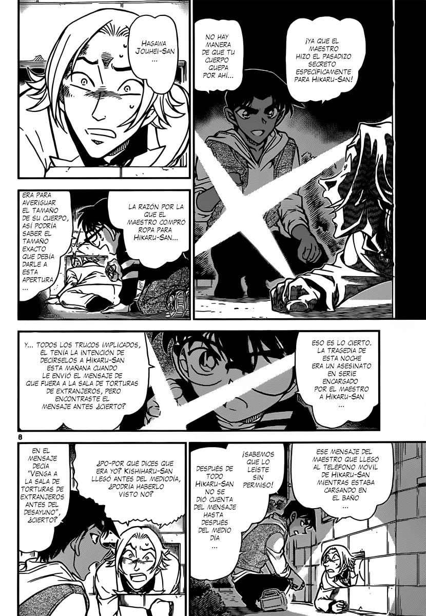 Detective Conan Capítulo 840 - Página 8 en español