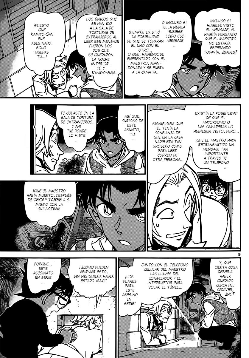 Detective Conan Capítulo 840 - Página 9 en español