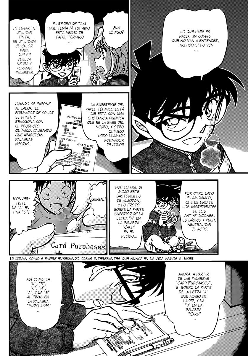 Detective Conan Capítulo 842 - Página 13 en español