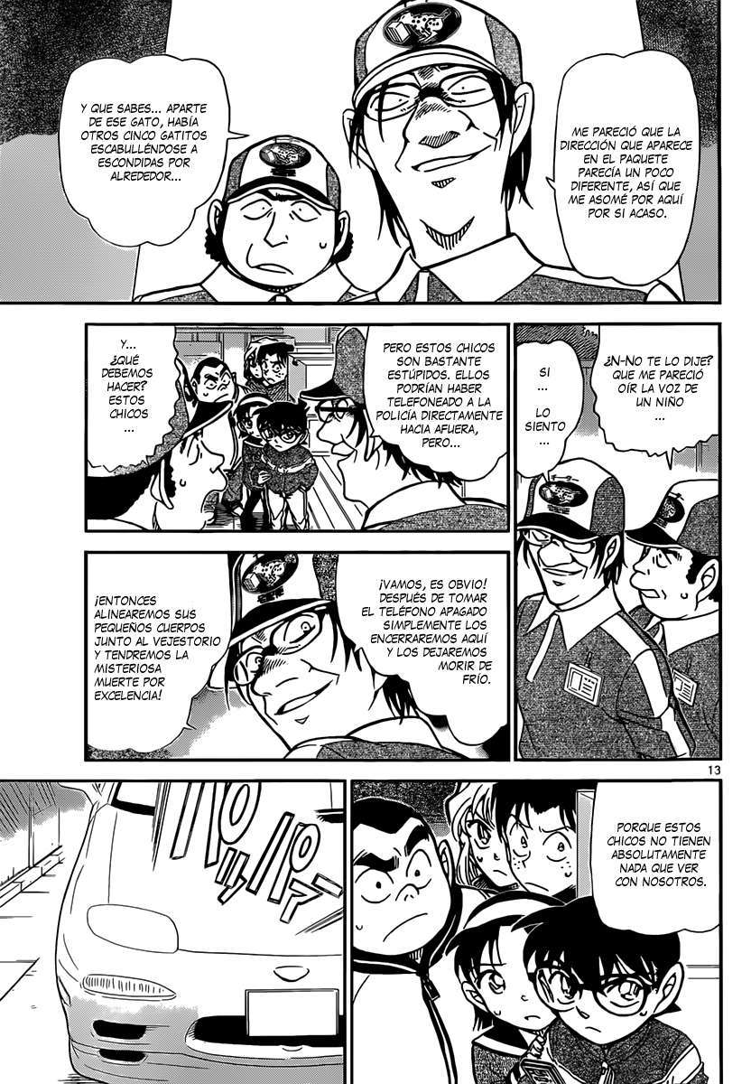Detective Conan Capítulo 843 - Página 14 en español