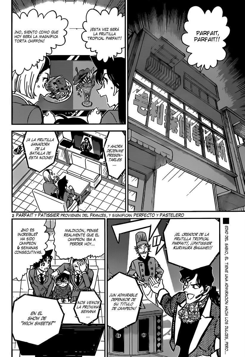 Detective Conan Capítulo 844 - Página 3 en español
