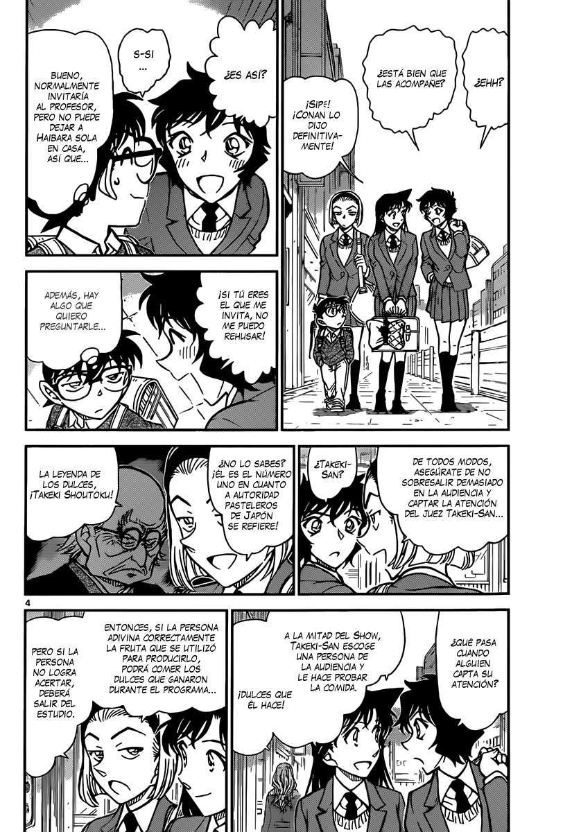 Detective Conan Capítulo 844 - Página 5 en español