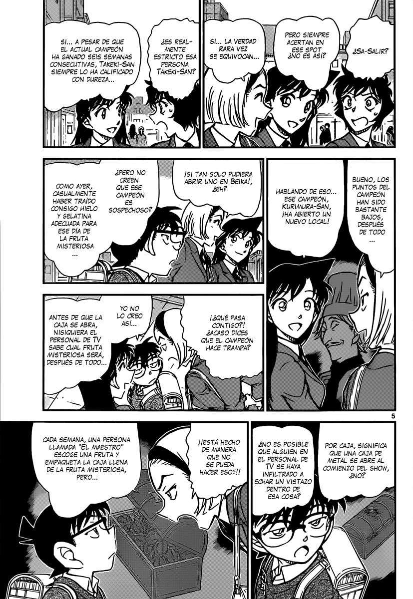 Detective Conan Capítulo 844 - Página 6 en español