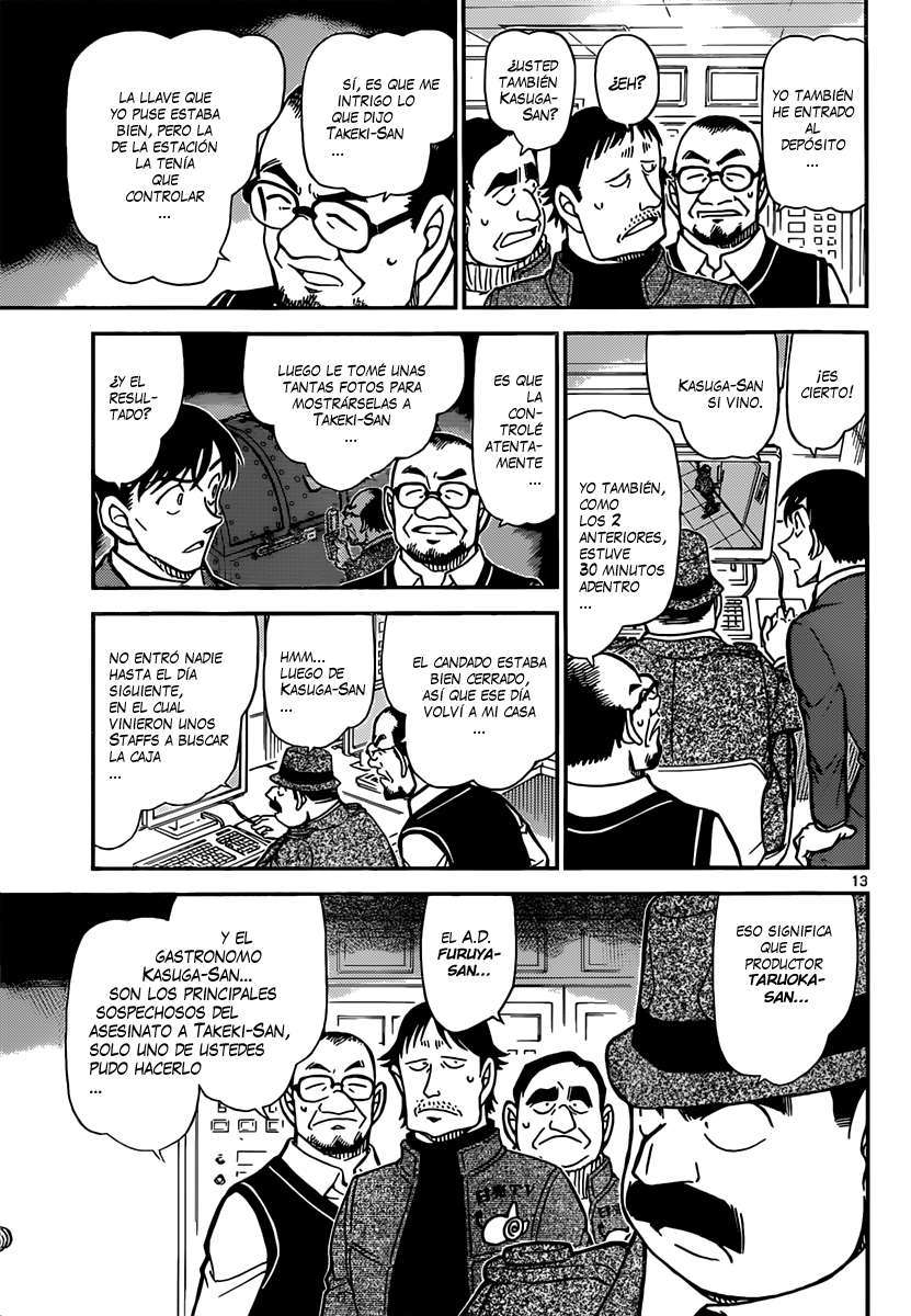 Detective Conan Capítulo 845 - Página 14 en español