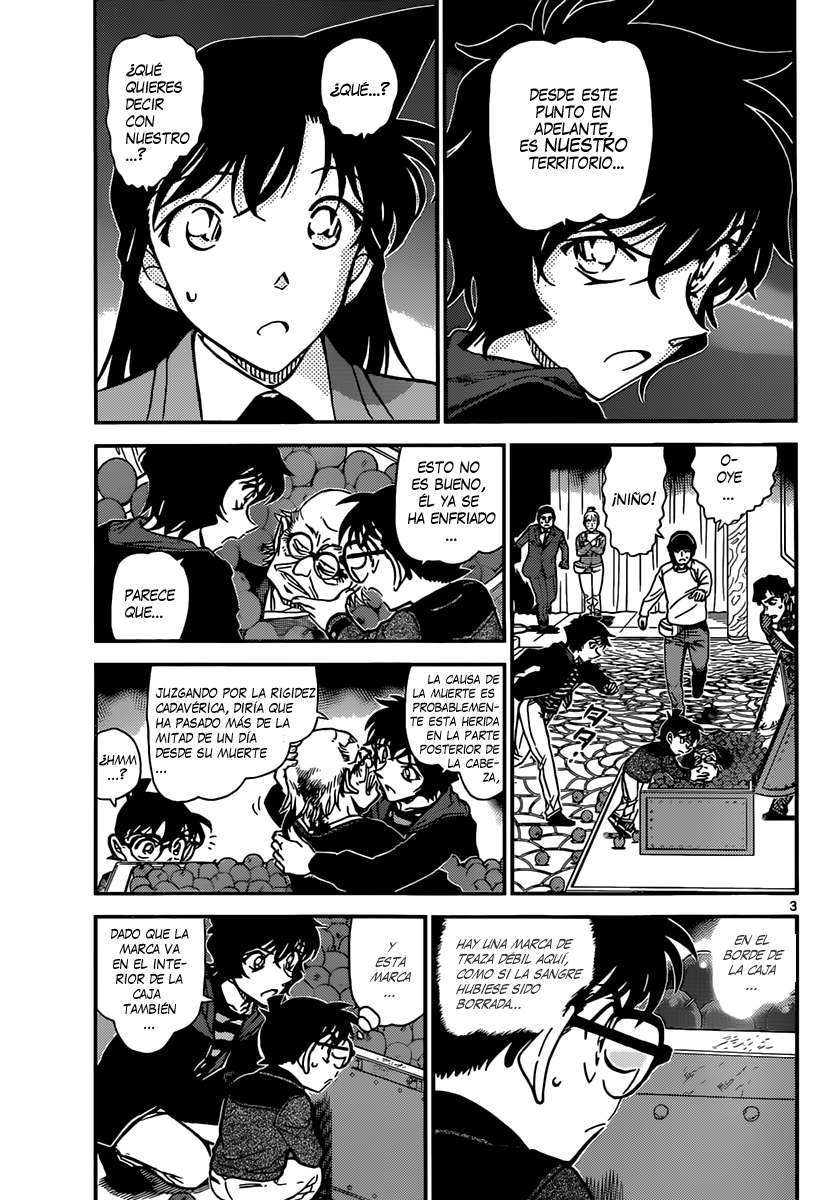 Detective Conan Capítulo 845 - Página 4 en español