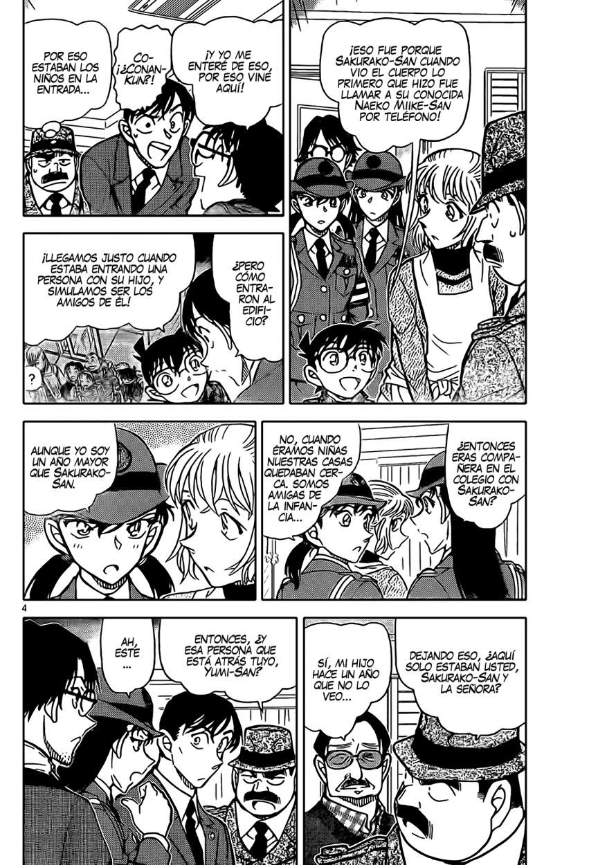 Detective Conan Capítulo 848 - Página 5 en español